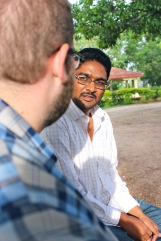 This is my friend Sudhir. He has planted HUNDREDS of churches throughout India. It was amazing to sit down and learn from him.