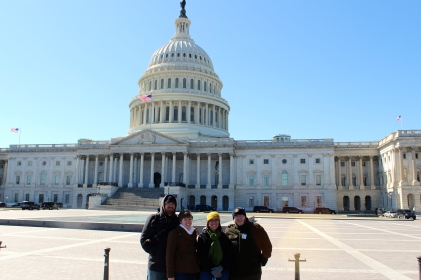We got to take a tour of the Capitol!